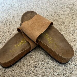 Birkenstock Papillio Brown Slides 38